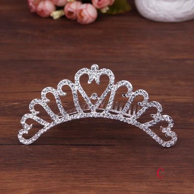 Children Party Ornaments Sweet Headband Tiara Crown Hair  Styling Accessories Fashion Accessories Wedding  Jewelry Headwear MARVIE JOE